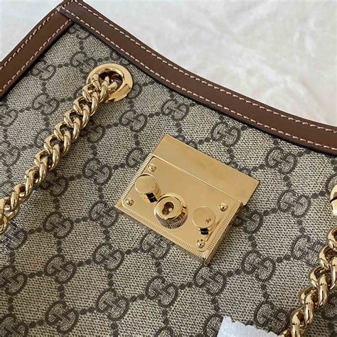 padlock small gucci|authentic Gucci padlock bag.